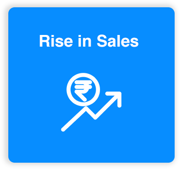 Increase in Sales